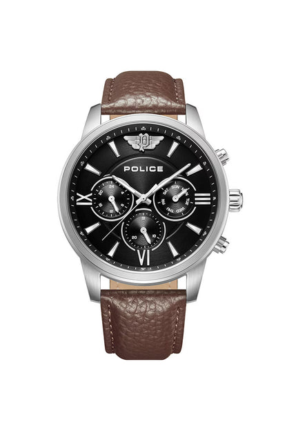 Police Avondale Ii Mens Leather Watch