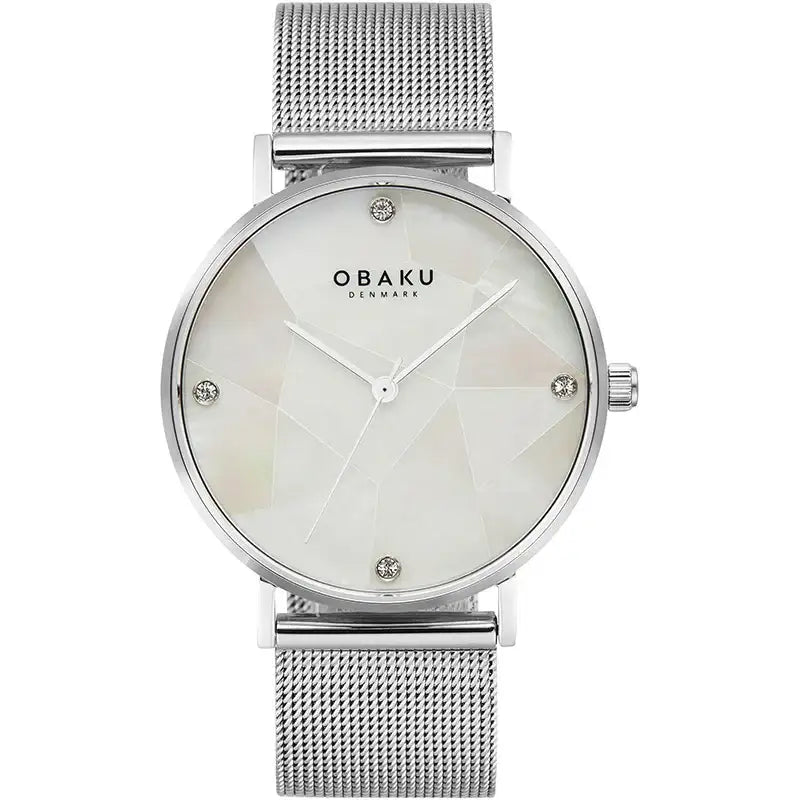 Obaku - Men Blue Stainless Steel Strap Watch - V312LXCLML