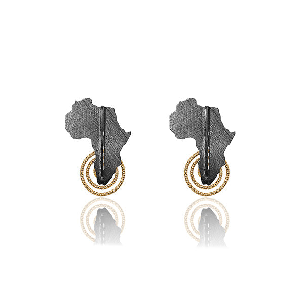 Cici Collection - Out of Africa Large Stud Earrings