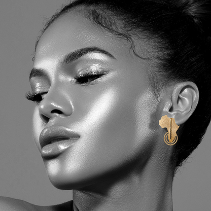 Cici Collection - Out of Africa Large Stud Earrings