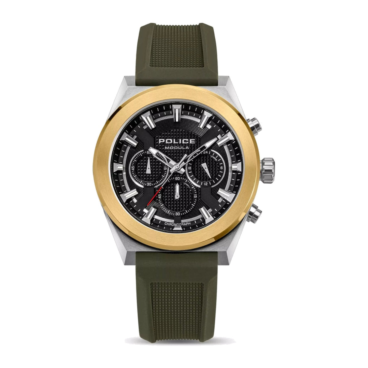 Police Modula 1.0 Mens Rubber Watch
