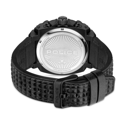 Police Norwood Mens Leather Watch