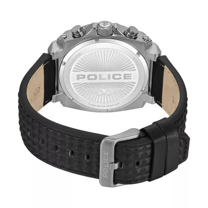 Police Norwood Mens Leather Watch