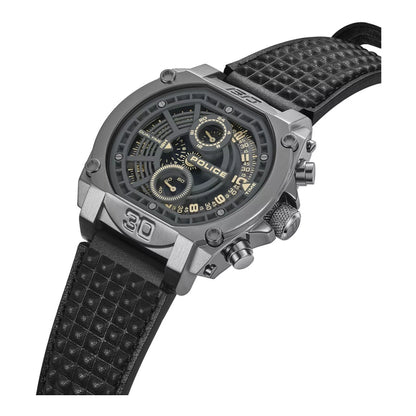 Police Norwood Mens Leather Watch