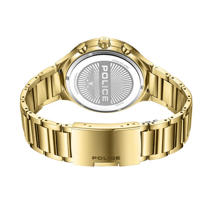 Police Mens Gold Stainless steel Watch-PEWGK0000801