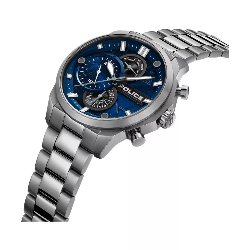 Police Reactor Mens Stainless steel Watch
