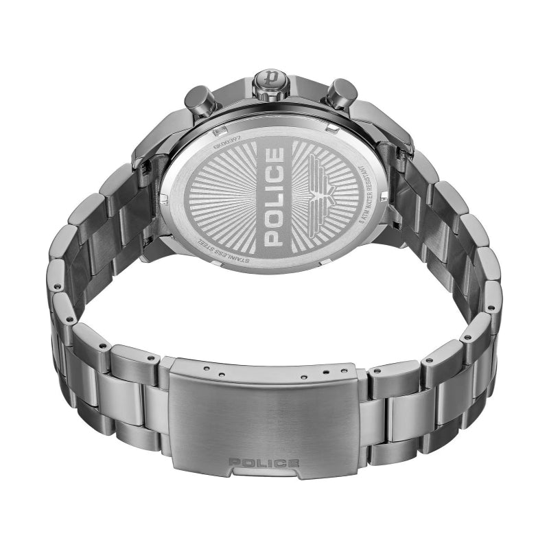 Police Reactor Mens Stainless steel Watch