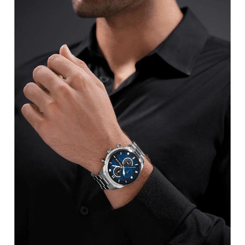 Police Reactor Mens Stainless steel Watch