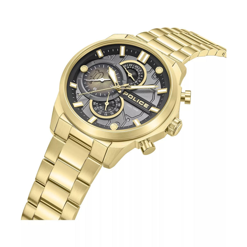 Police Reactor Mens Stainless steel Watch
