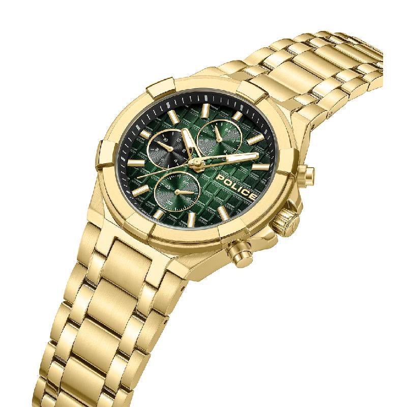 Police Guardian Mens Rubber Watch