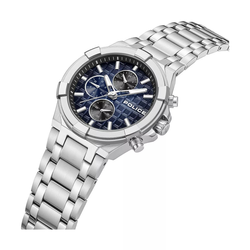 Police Guardian Mens Rubber Watch
