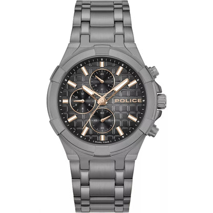 Police Guardian Mens Rubber Watch