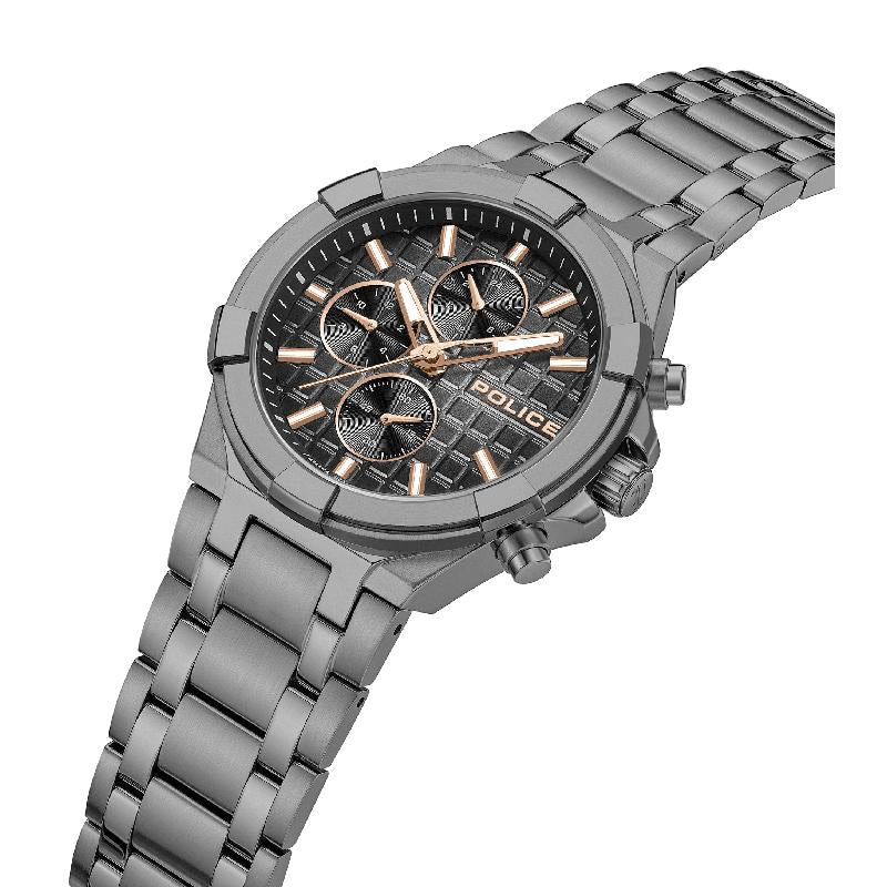 Police Guardian Mens Rubber Watch