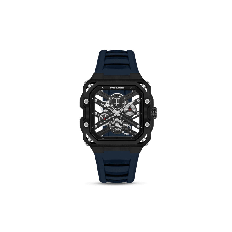 Police Disruptor Ii Mens Rubber Watch