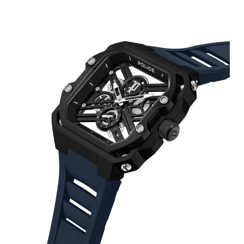Police Disruptor Ii Mens Rubber Watch
