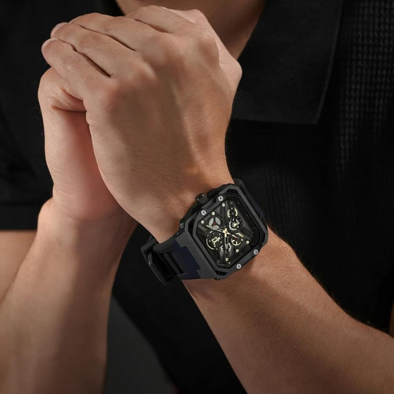Police Disruptor Ii Mens Rubber Watch