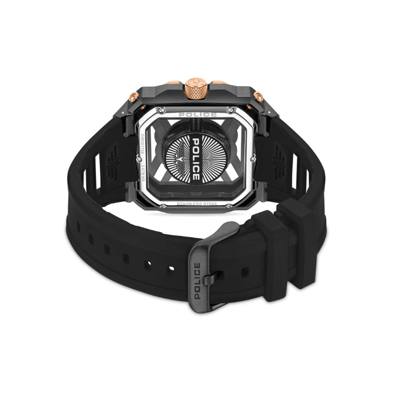 Police Disruptor Ii Mens Rubber Watch
