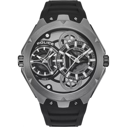 Police Scepter Mens Rubber Watch