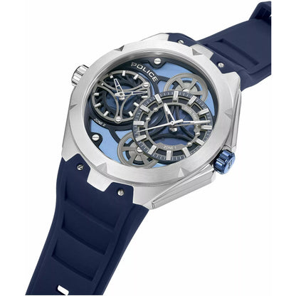 Police Scepter Mens Rubber Watch