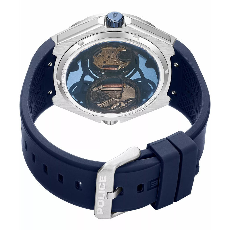 Police Scepter Mens Rubber Watch