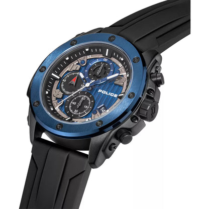 Police Clout Orb Mens Rubber Watch