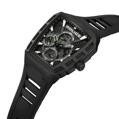 Police Tough Gear Mens Rubber Watch
