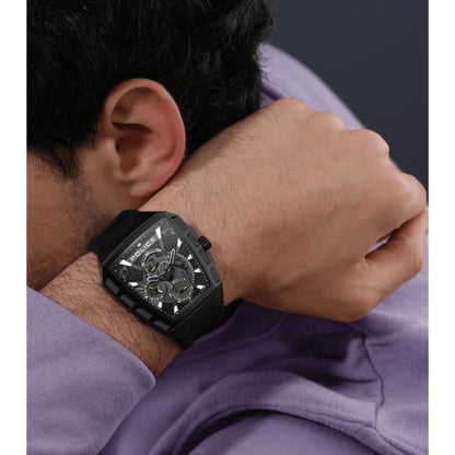 Police Tough Gear Mens Rubber Watch