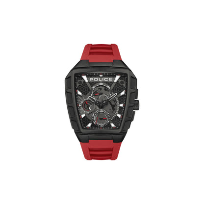 Police Tough Gear Mens Rubber Watch