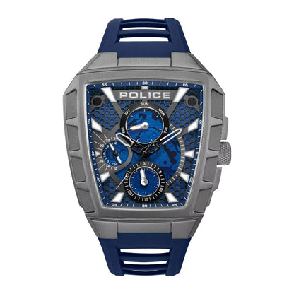 Police Tough Gear Mens Rubber Watch
