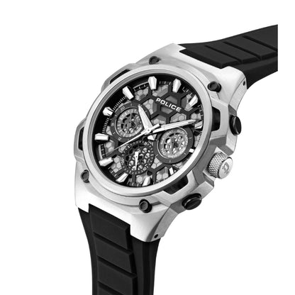Police Challenger Mens Rubber Watch