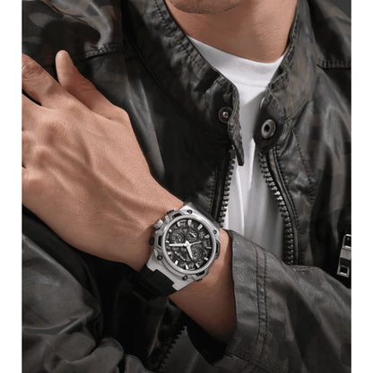 Police Challenger Mens Rubber Watch