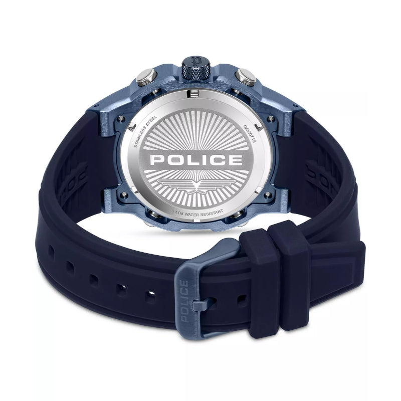 Police Challenger Mens Rubber Watch