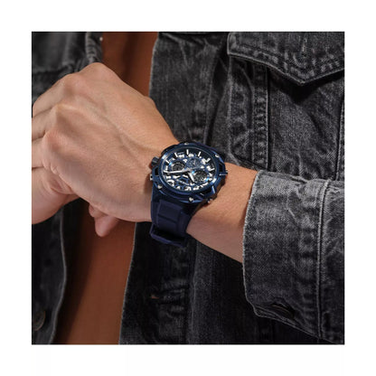 Police Challenger Mens Rubber Watch