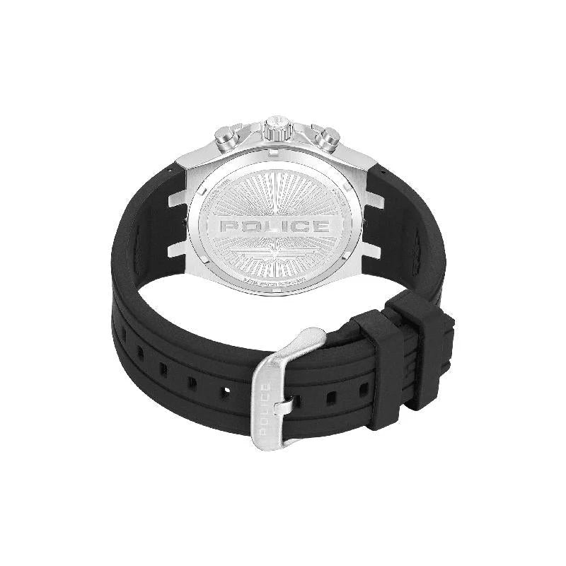 Police Guardian Mens Rubber Watch
