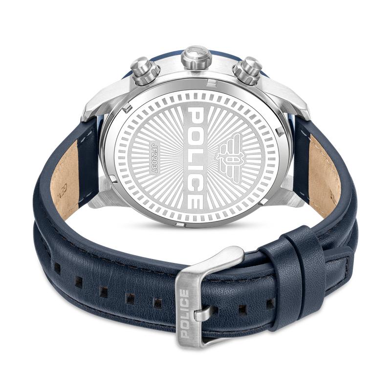Police Huntley Mens Leather Watch