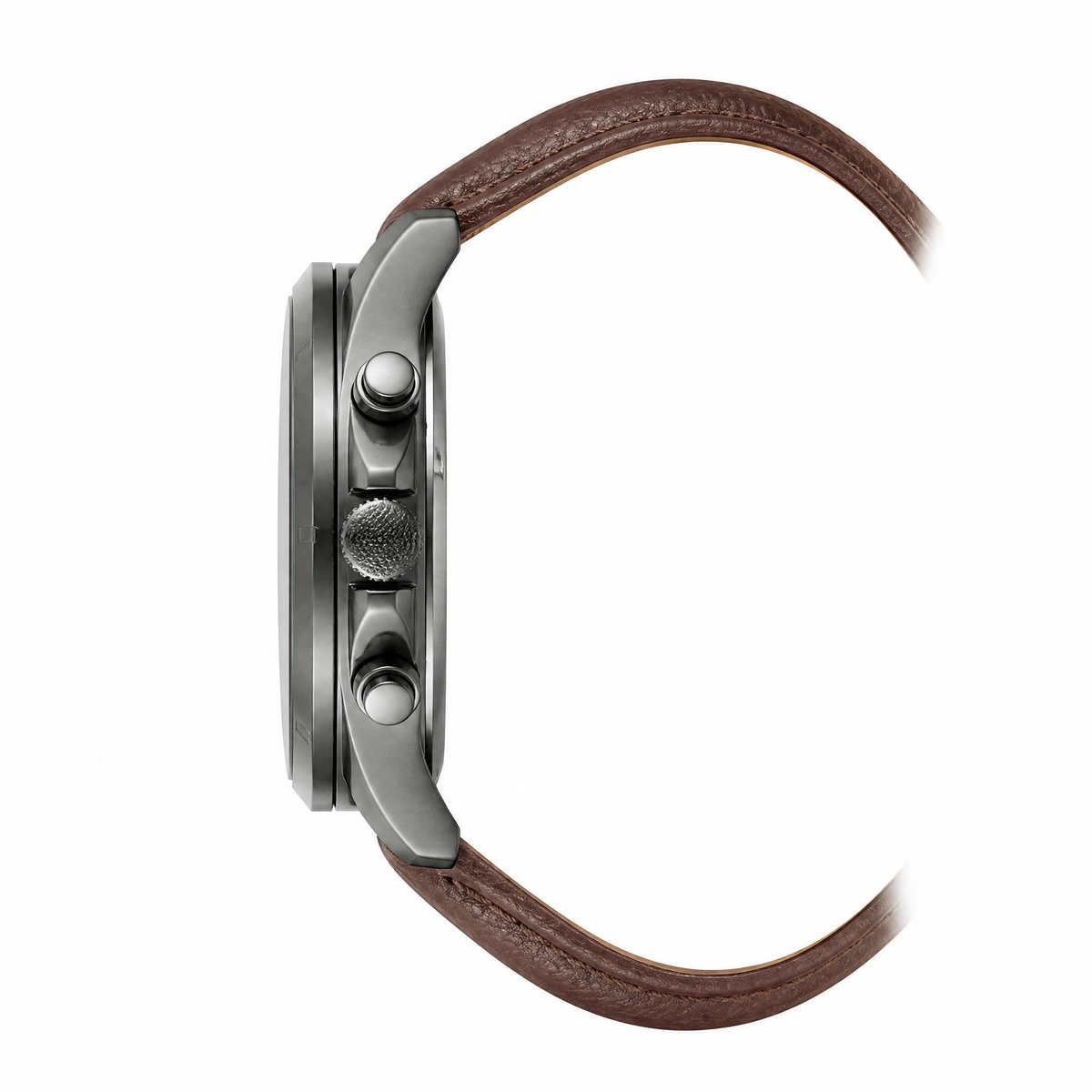 Police Malawi Mens Leather Watch
