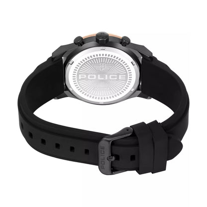 Police Knotty Mens Rubber Watch