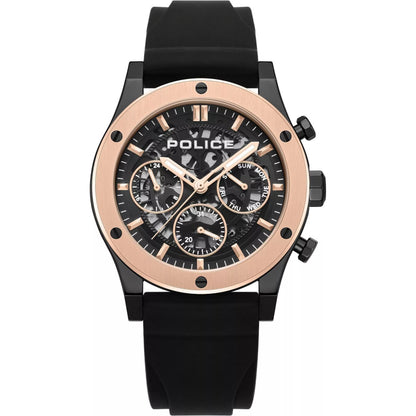 Police Knotty Mens Rubber Watch
