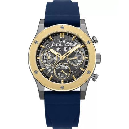 Police Knotty Mens Rubber Watch