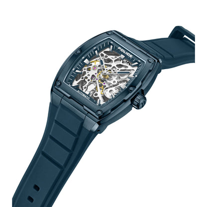 Police Skeletor Mens Watch