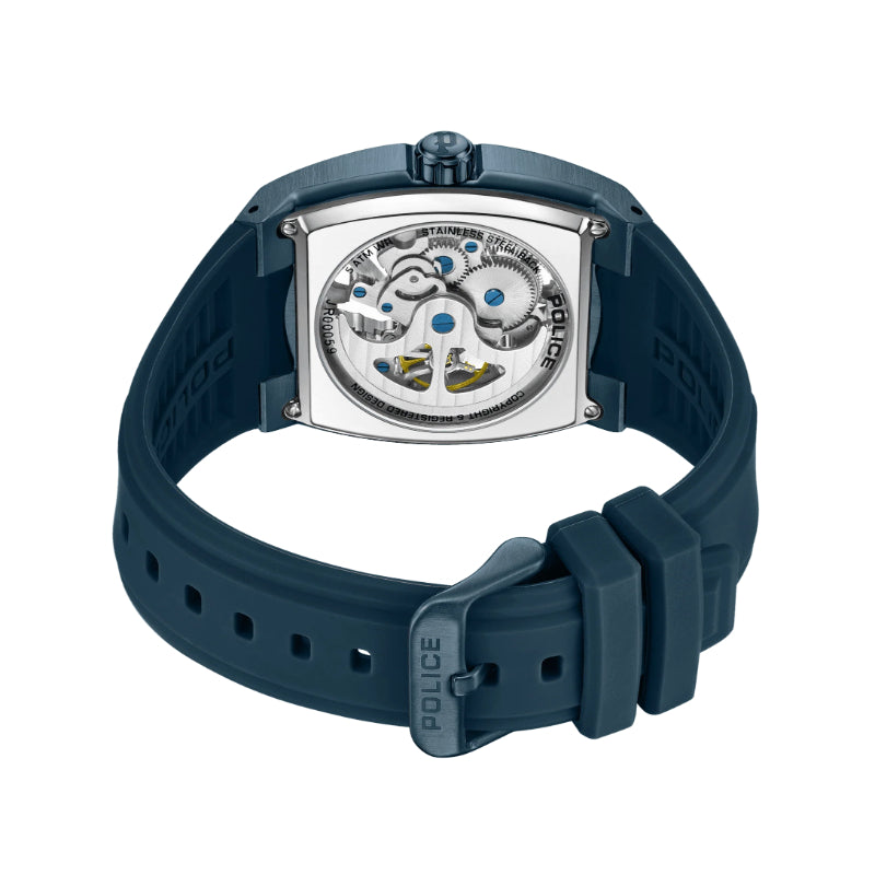 Police Skeletor Mens Watch