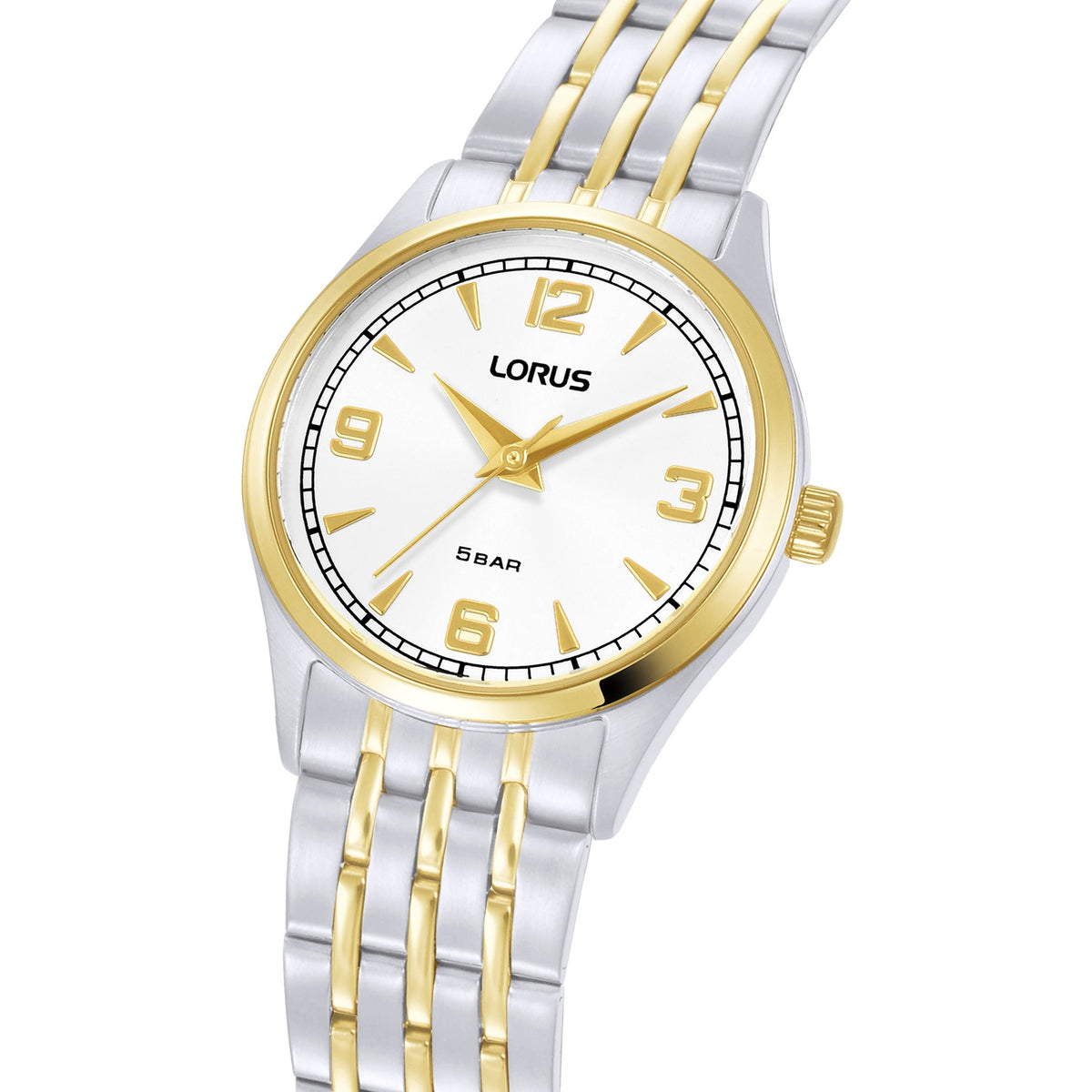 Lorus Womens Silver Stainless Steel Watch-RG206ZX9
