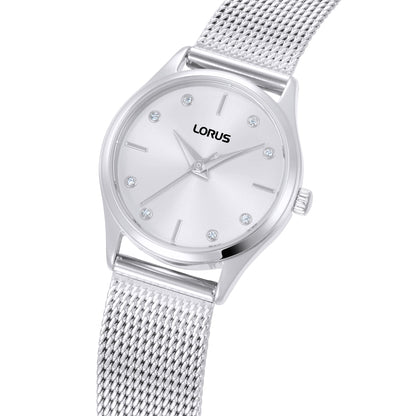 Lorus - Women Gold Stainless Steel Strap Watch - RG211ZX9
