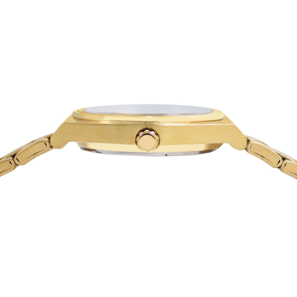 Lorus Womens Gold Stainless Steel Watch-RG290YX9