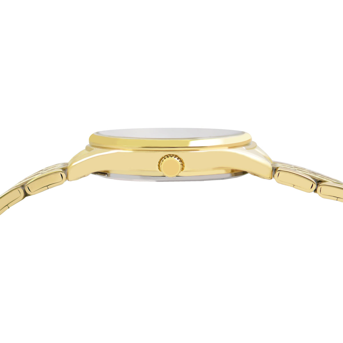 Lorus Womens Gold Stainless Steel Watch-RG296YX9