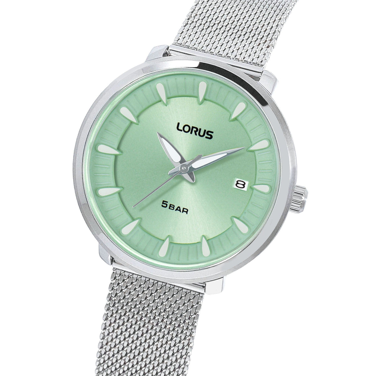 Lorus Womens Silver Stainless Steel Watch-RG805DX9