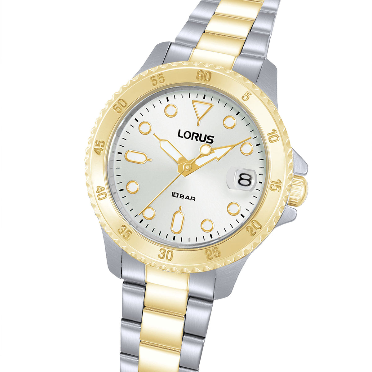 Lorus - Women Silver Stainless Steel Strap Watch - RG814DX9