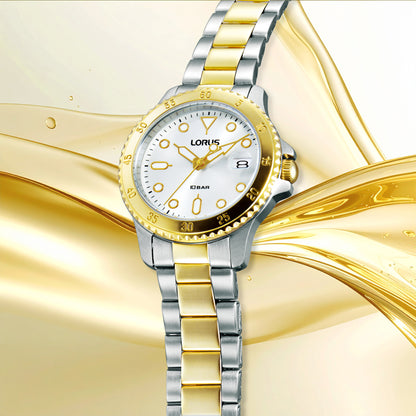 Lorus - Women Silver Stainless Steel Strap Watch - RG814DX9