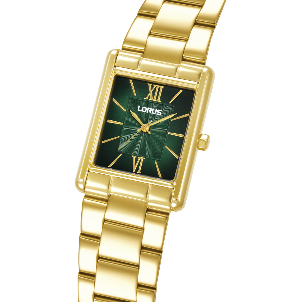Lorus - Women Gold Stainless Steel Strap Watch - RH836CX9