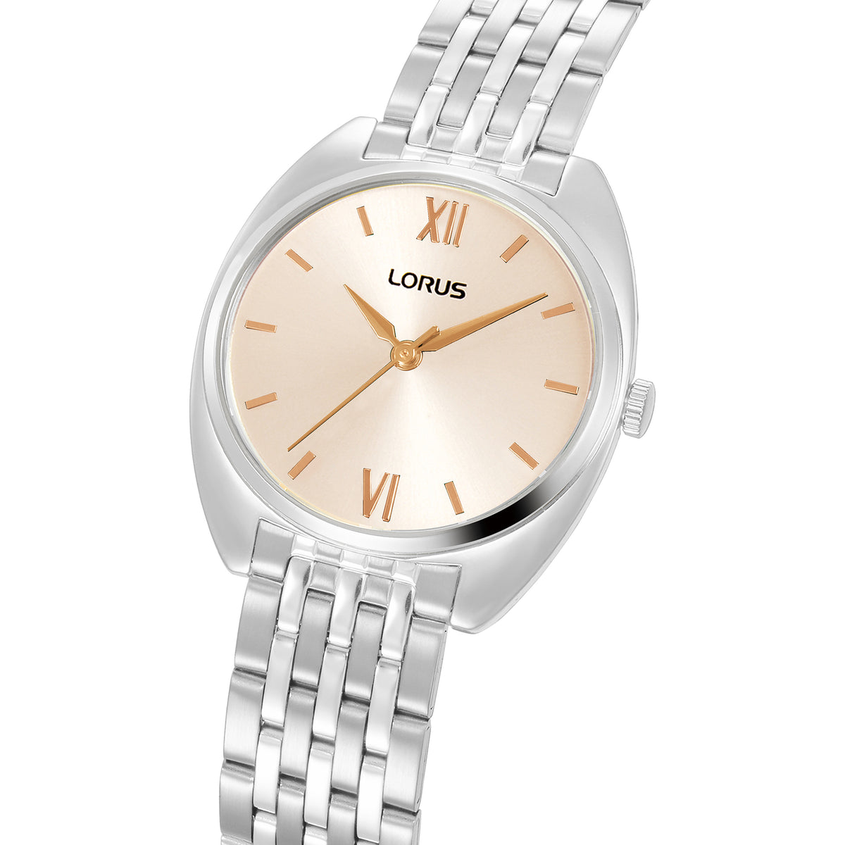 Lorus - Women Silver Stainless Steel Strap Watch - RH839CX9